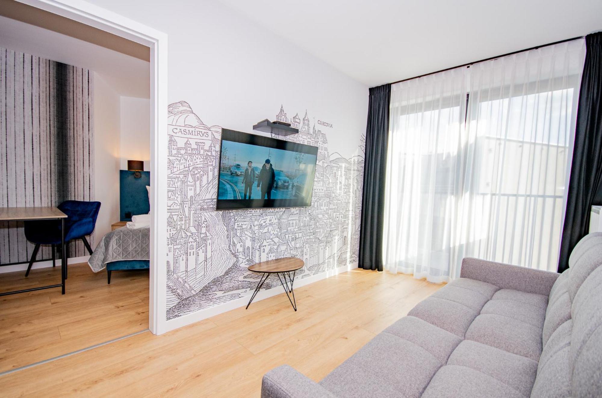 Inpoint Apartments G11 Near Old Town & Kazimierz District & Parking Option Kraków Pokój zdjęcie
